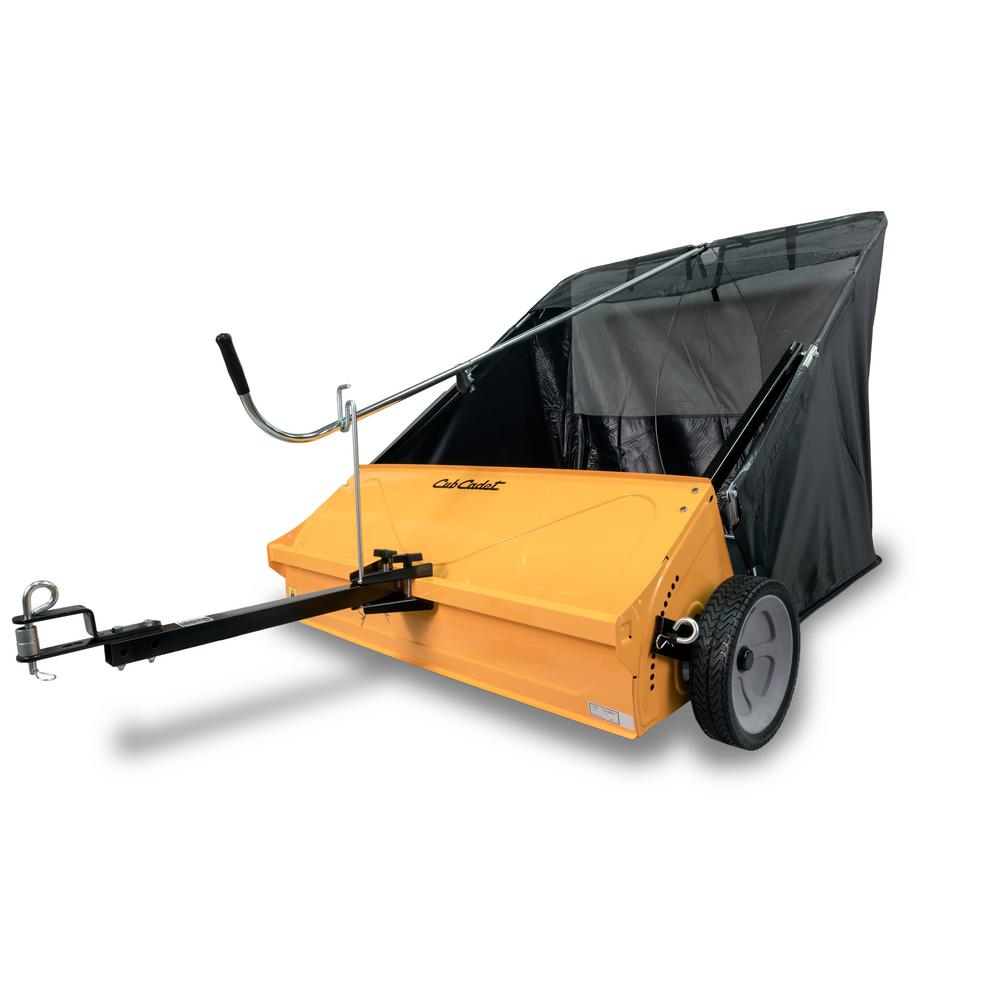 Pull Behind Power Lawn Sweeper - Discount Tool & Equipment Rental Center